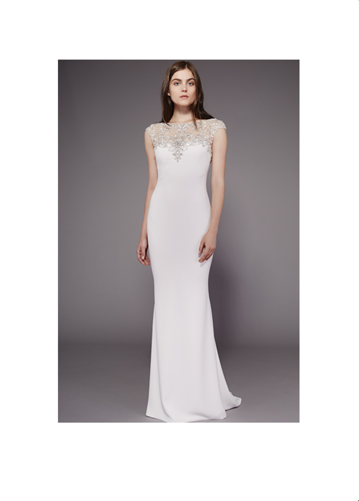 Eleanor Gown by Badgley Mischka (#14665) – Beautiful Bridal Detroit