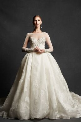 Greer Haut Couture Ball Gown by Isabelle Armstrong  Beautiful Bridal  Detroit